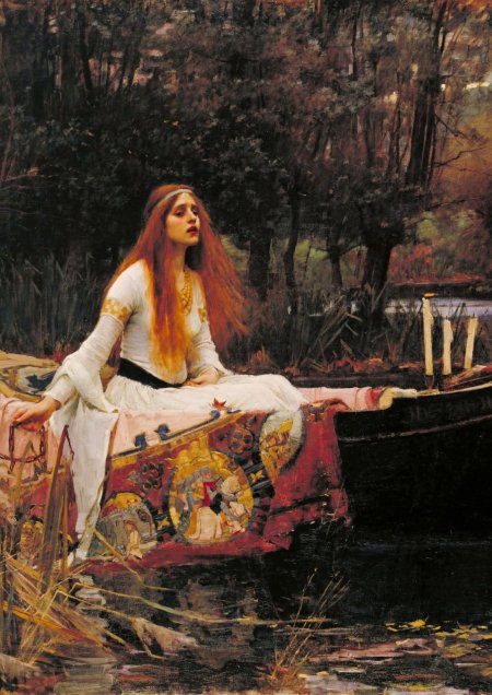 Леди шалотт джон уильям уотерхаус