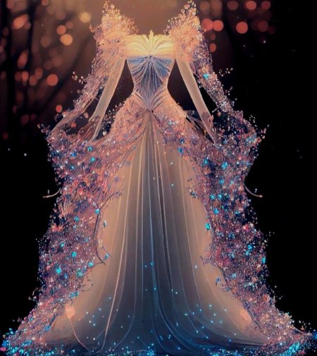 Платье в стиле фэнтези