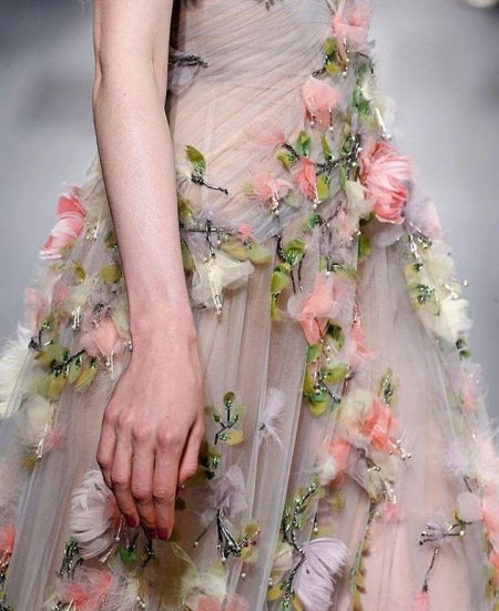 Весна платья с цветами