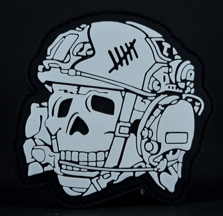 Нашивка operator skull