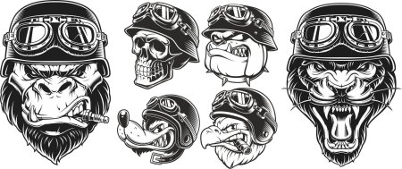 Байкерские эскизы