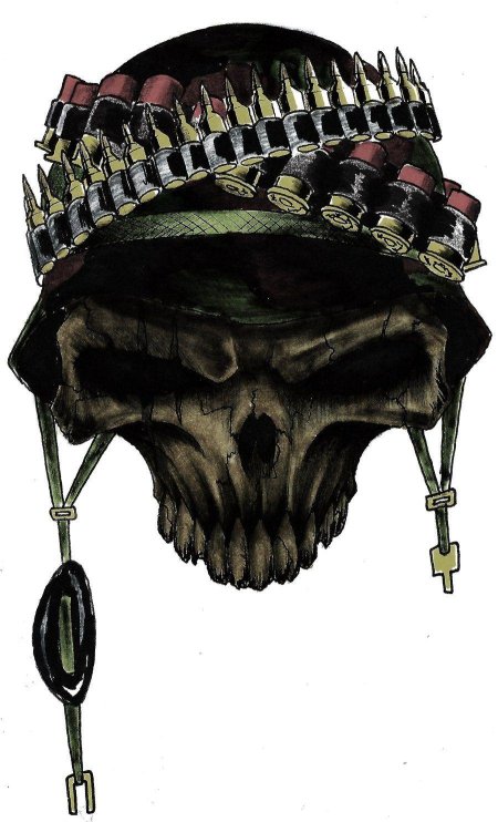 Череп военный