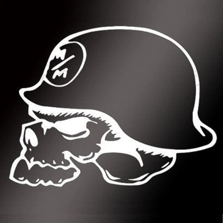 Наклейки метал мулиша