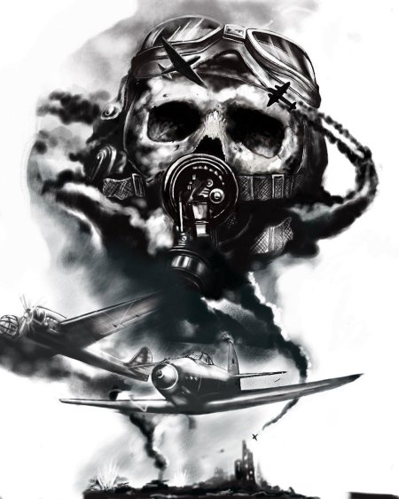 Эскизы тату военные