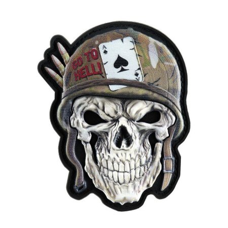 Rich нашивка operator skull