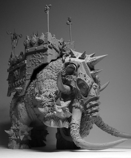 Мамонт хаоса вархаммер