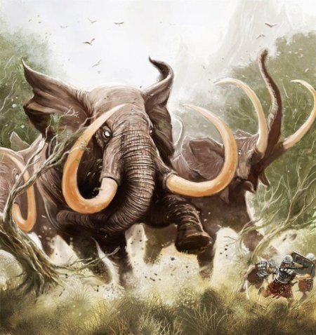 Мастодонт и мамонт