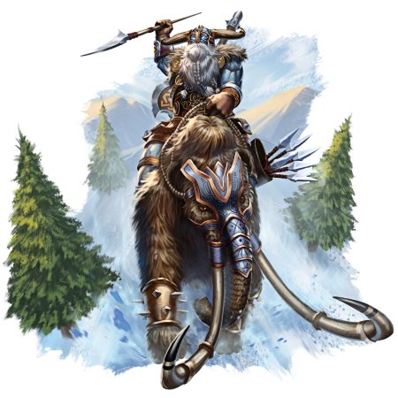 Mammoth rider