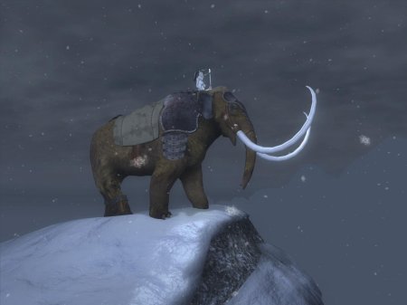 Мамонт скайрим ездовой