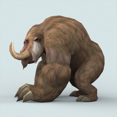 Обезьяна монстр