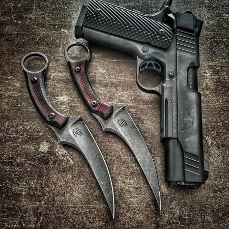 Нож пистолет