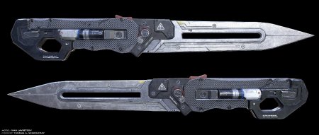 Cyberpunk оружие ближнего боя