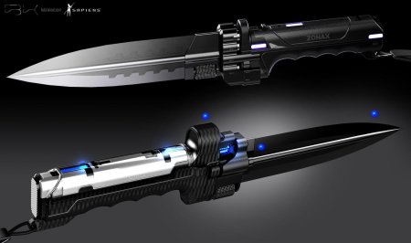 Sci fi выкидной кинжал