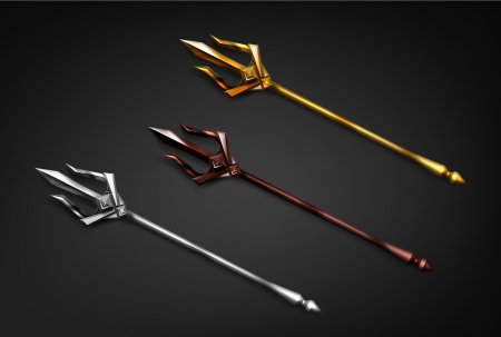 Трезубец аквамена