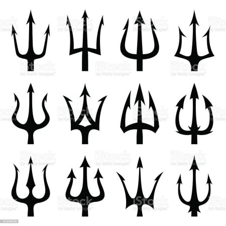 Трезубец посейдона символ