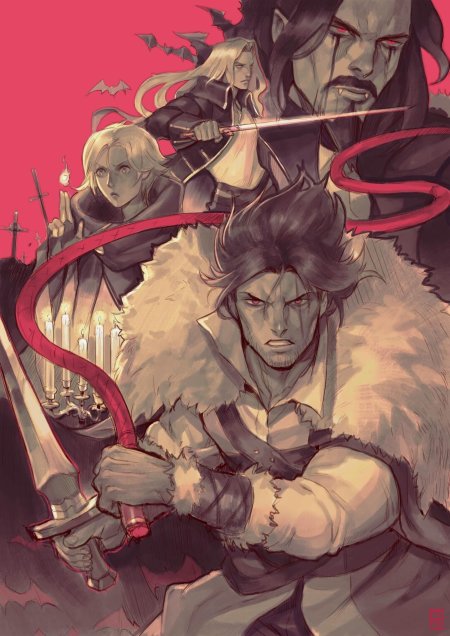 Кастлвания сифа тревор и алукард