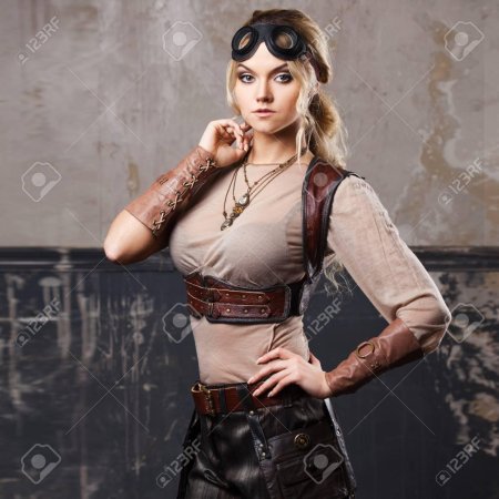 Стимпанк женщина