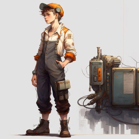 Персонажи мальчики