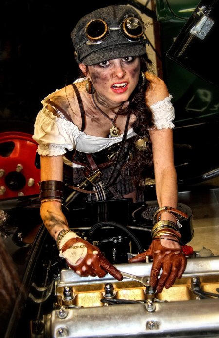 Одежда в стиле стимпанк