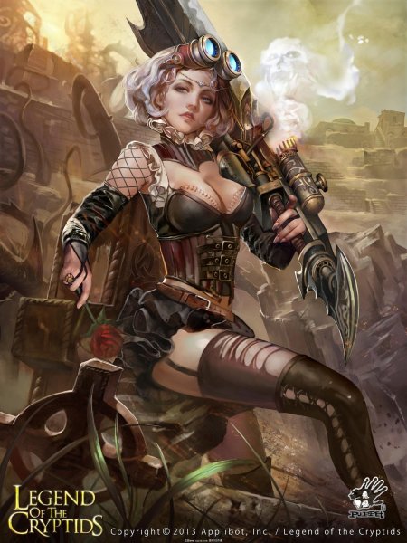 Legend of the cryptids стимпанк