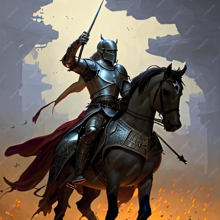 Картины рыцарей