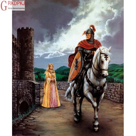 Рыцарь ланселот на коне