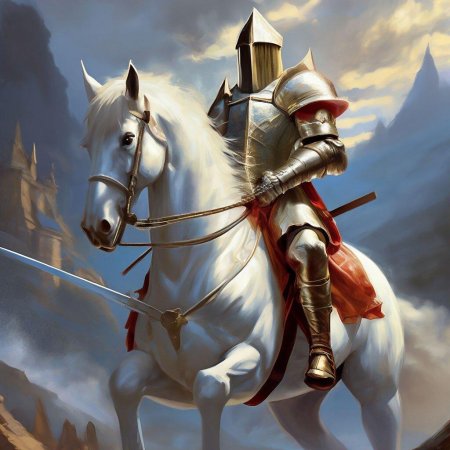 Рыцарь на белом коне