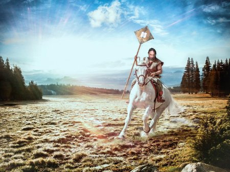 Всадник на белом коне