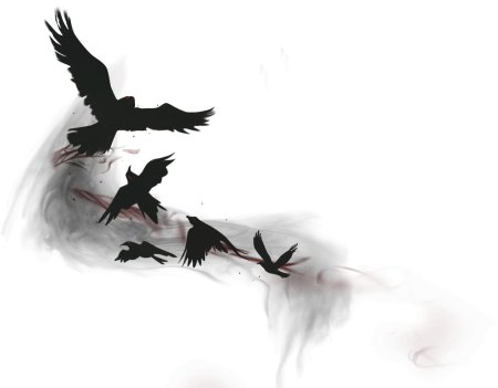 Летящие птицы