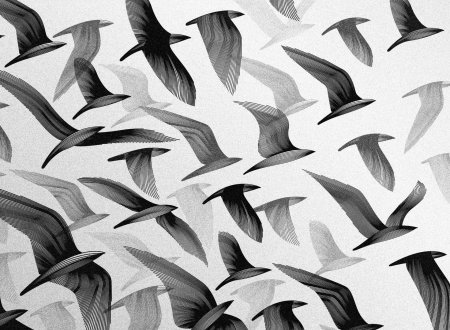 Абстракция птицы