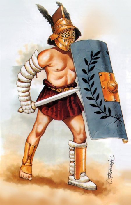 Гладиатор древний рим