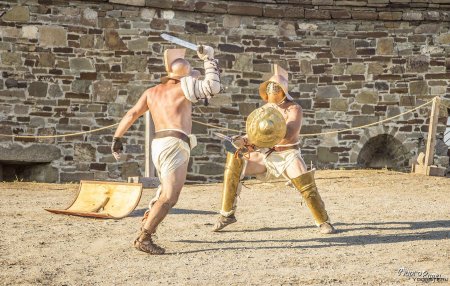 Гладиаторские бои в древнем риме