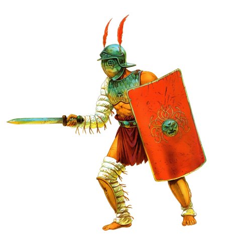 Римский гладиатор ретиарий