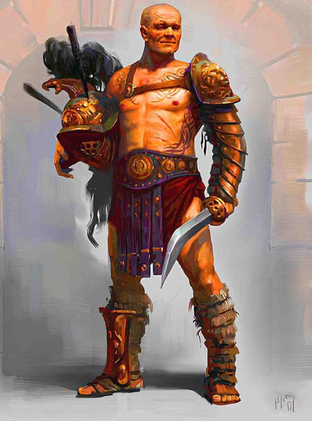 Гладиатор фракиец