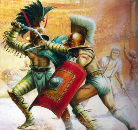 Гладиатор в древнем риме