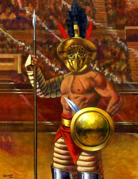 Гладиатор древний рим