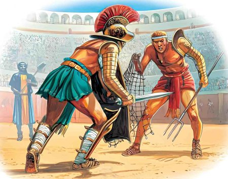 Колизей в древнем риме гладиаторские бои