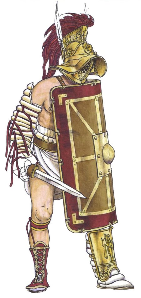 Римский легионер 1 век до н.э