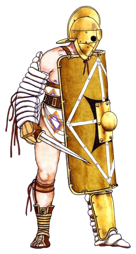 Римские гладиаторы секутор