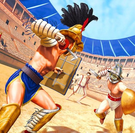 Гладиаторские бои в древнем риме