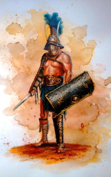 Гладиатор древний рим