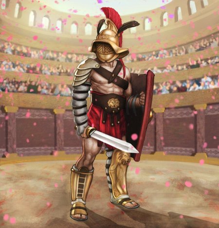 Гладиатор древний рим