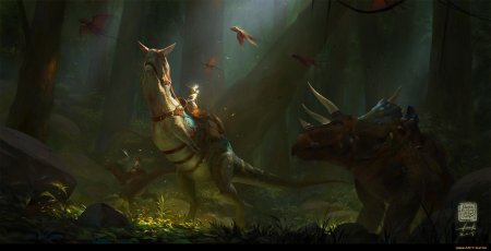 Динозавры фэнтези