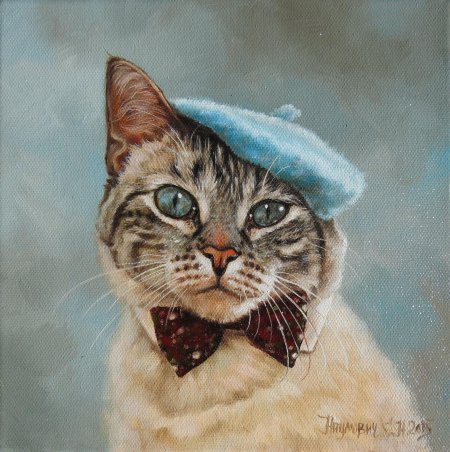 Рисованные коты