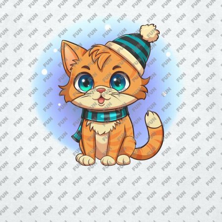 Милые мультяшные коты