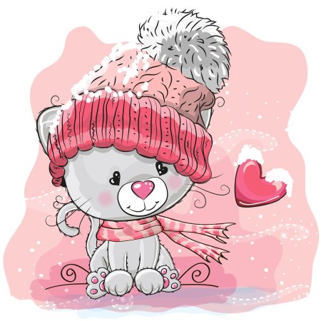 Мишка в шапке