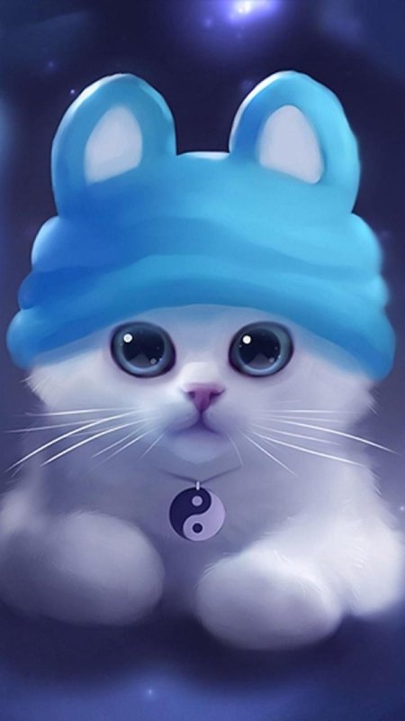 Милые котики мультяшные