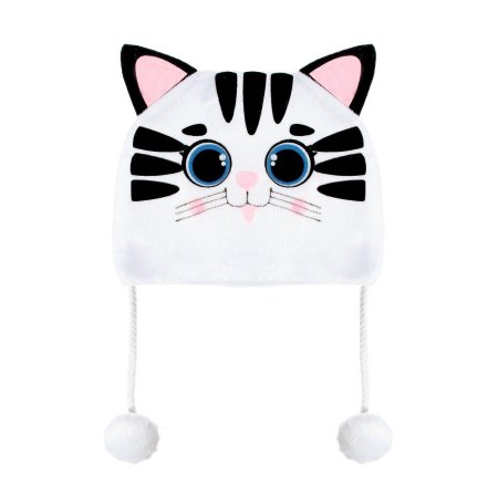 Карнавальная шапочка котик детская