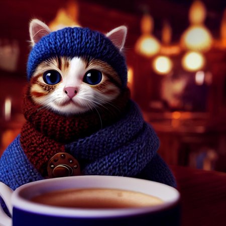 Кот в свитере