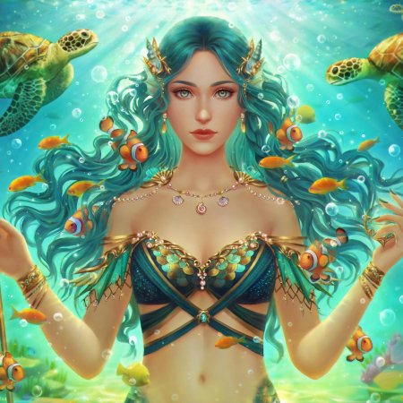 Амфитрита богиня моря